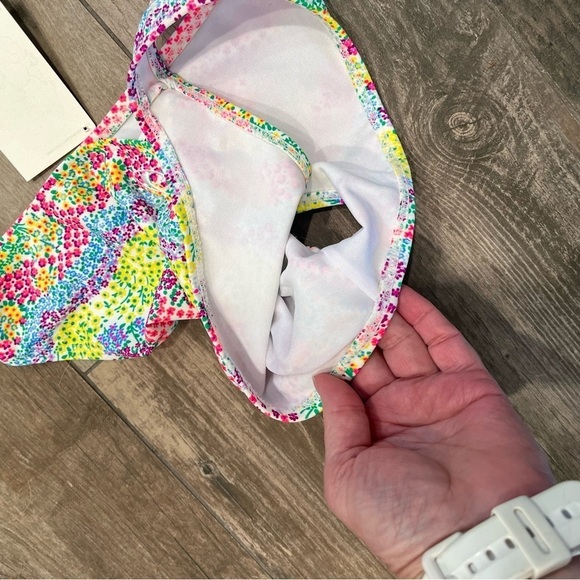 O’Neill NWT Heat Wave bikini Triangle Padded Top Regular Bottoms Size Medium - Picture 8 of 8